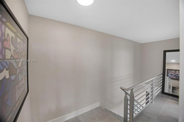 2899 Collins Ave Pha, Pha, Miami Beach, FL 33140 - stairs with tile patterned floors
