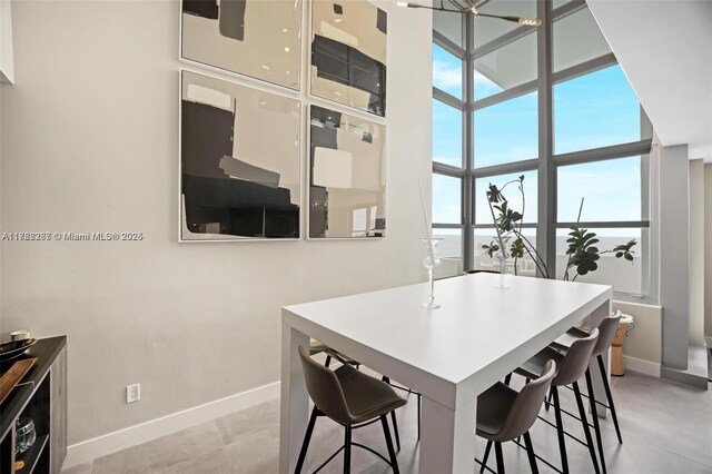 2899 Collins Ave Pha, Pha, Miami Beach, FL 33140 - dining space featuring baseboards