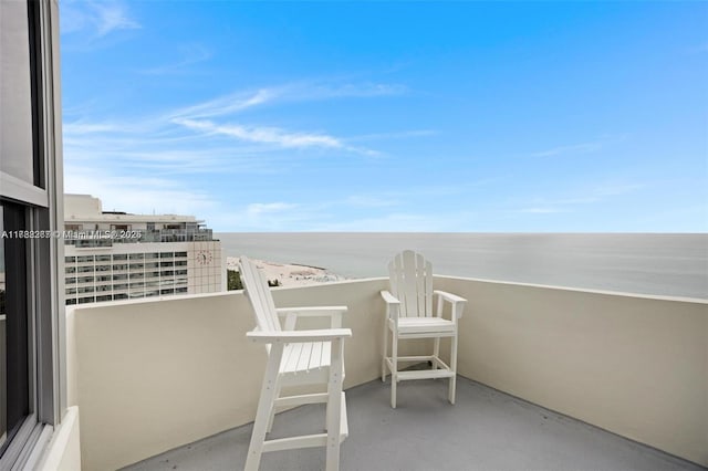 2899 Collins Ave Pha, Pha, Miami Beach, FL 33140 - balcony with a water view