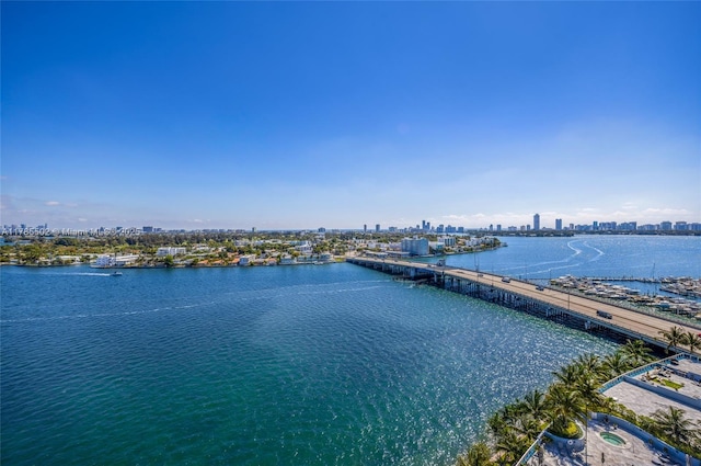 1865 79th St Phi, Csw, Phi, North Bay Village, FL 33141 - water view with skyline and a notable bridge