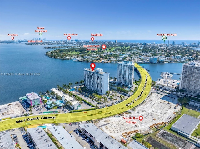 1865 79th St Phi, Csw, Phi, North Bay Village, FL 33141 - view of urban area featuring a large body of water