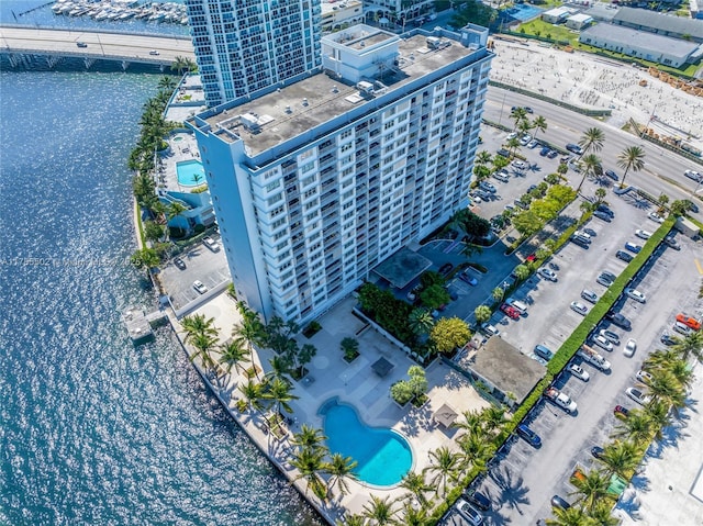 1865 79th St Phi, Csw, Phi, North Bay Village, FL 33141 - view of urban area with a pool area, apartment complex, and a large body of water