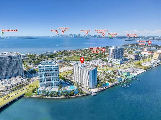 1865 79th St Phi, Csw, Phi, North Bay Village, FL 33141 - view of urban area featuring a large body of water