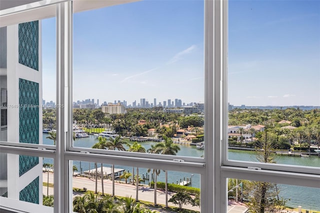 4925 Collins Ave Unit 8G, Miami Beach, FL 33140 - interior space with a city view