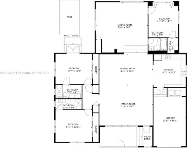 5510 San Vicente St, Coral Gables, FL 33146 - floor plan