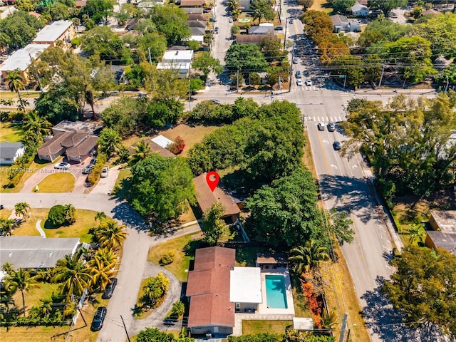 aerial view