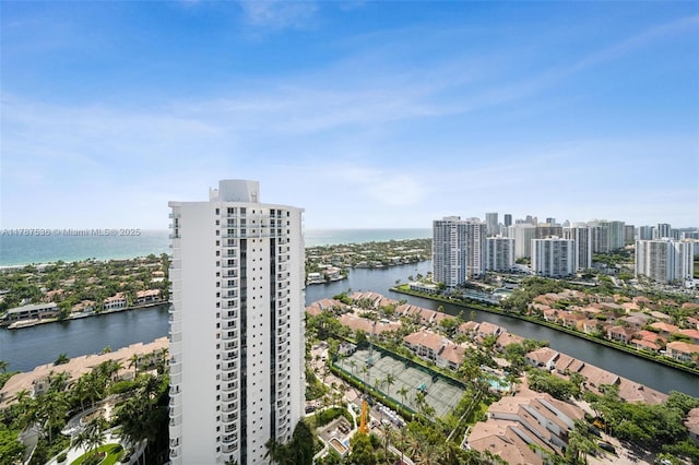 21055 Yacht Club Dr Unit 3101, Aventura, FL 33180 - aerial view with a city view and a water view