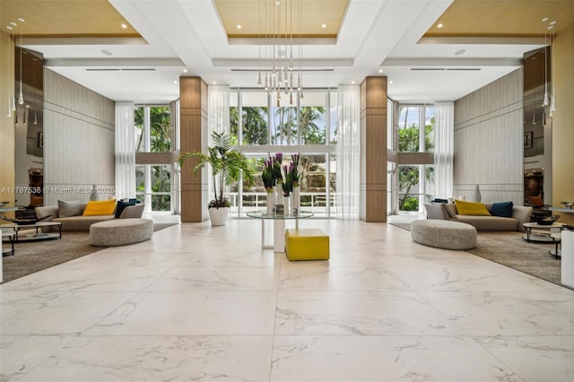 view of community lobby