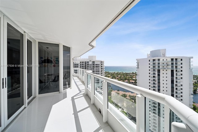 21055 Yacht Club Dr Unit 3101, Aventura, FL 33180 - balcony with a water view
