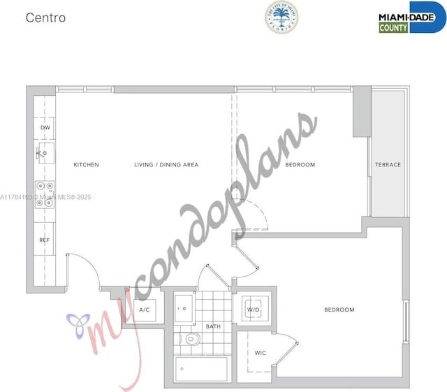 151 SE 1st St Unit 1402, Miami, FL 33131 - room layout