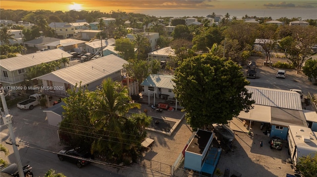 birds eye view of property featuring a residential view