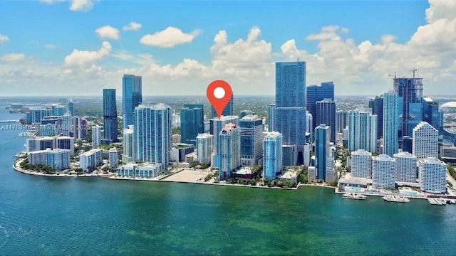 1200 Brickell Bay Dr Unit 1404, Miami, FL 33131 - view of city with a water view