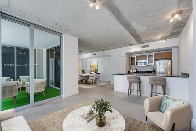 3451 NE 1st Ave Unit M0808, Miami, FL 33137 - living room featuring visible vents