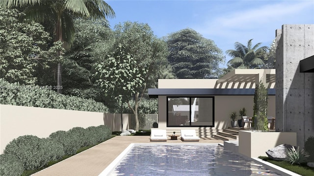 790 NE 96th St, Miami Shores, FL 33138 - view of patio featuring fence