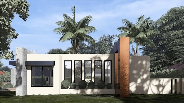 790 NE 96th St, Miami Shores, FL 33138 - exterior space with stucco siding