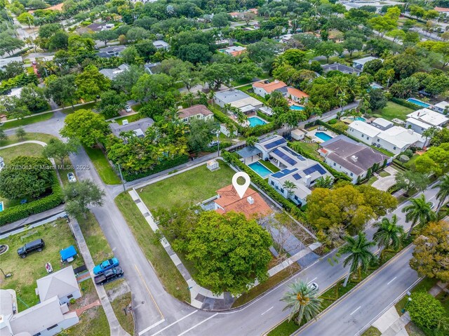 790 NE 96th St, Miami Shores, FL 33138 - aerial view with a residential view