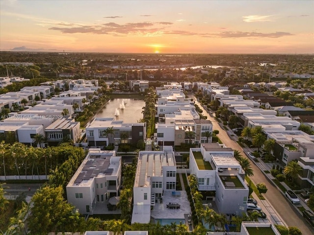 drone / aerial view
