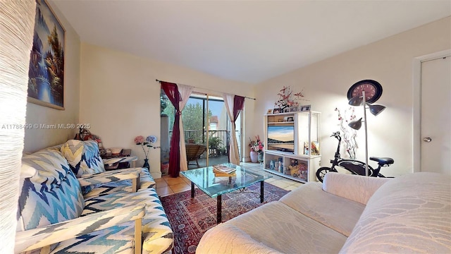 13715 Kendale Lakes Cir Unit Ph-A10, Miami, FL 33183 - living area with light tile patterned floors
