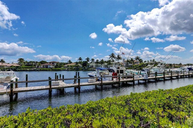 17068 Traverse Cir, Jupiter, FL 33477 - dock featuring a water view