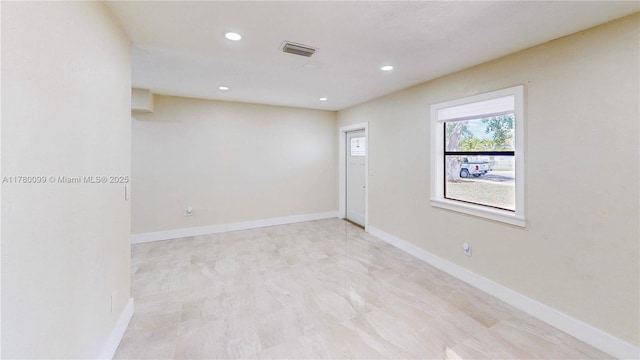 1550 NE 11th St, Homestead, FL 33033 - spare room with recessed lighting and baseboards