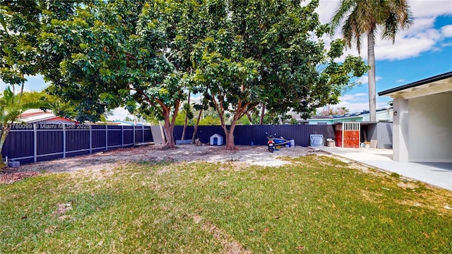 1550 NE 11th St, Homestead, FL 33033 - view of yard featuring a patio area