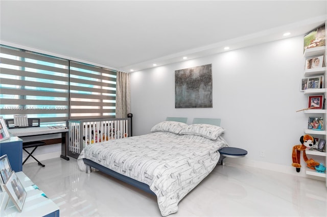 2500 Parkview Dr Unit 1121, Hallandale Beach, FL 33009 - bedroom featuring multiple windows and recessed lighting