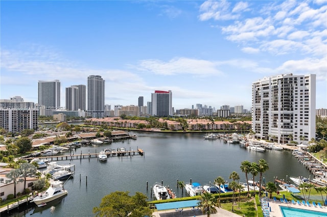2500 Parkview Dr Unit 1121, Hallandale Beach, FL 33009 - exterior space featuring a view of city