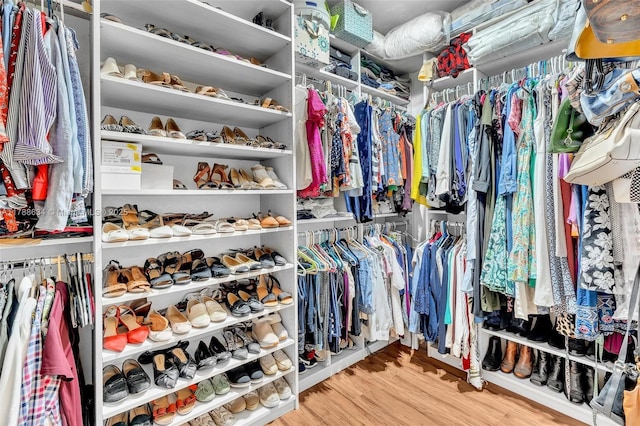 7738 NW 17th Pl, Pembroke Pines, FL 33024 - spacious closet with wood finished floors