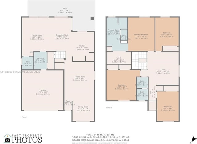 7738 NW 17th Pl, Pembroke Pines, FL 33024 - home floor plan
