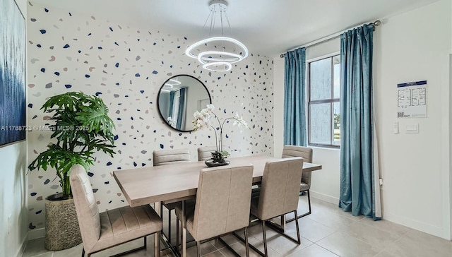 1472 NE 3rd Ave, Florida City, FL 33034 - dining room featuring baseboards and light tile patterned floors