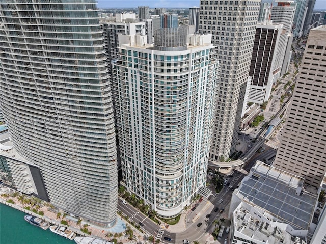 300 S Biscayne Blvd Unit L-802, Miami, FL 33131 - view of urban area featuring a large body of water