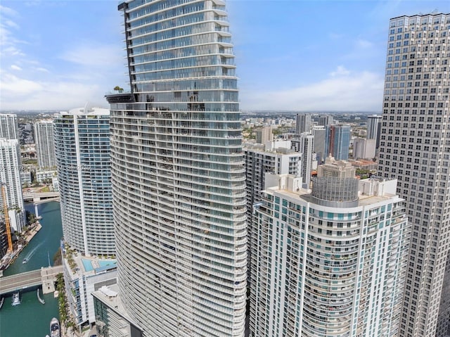 300 S Biscayne Blvd Unit L-802, Miami, FL 33131 - view of city featuring a large body of water and a notable bridge