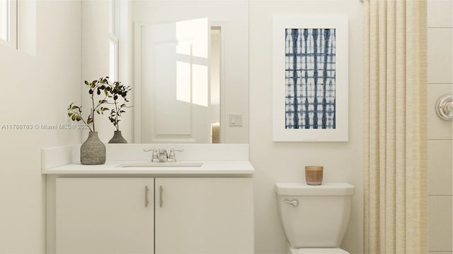 2819 SE 26th Ave, Homestead, FL 33035 - bathroom featuring vanity and toilet
