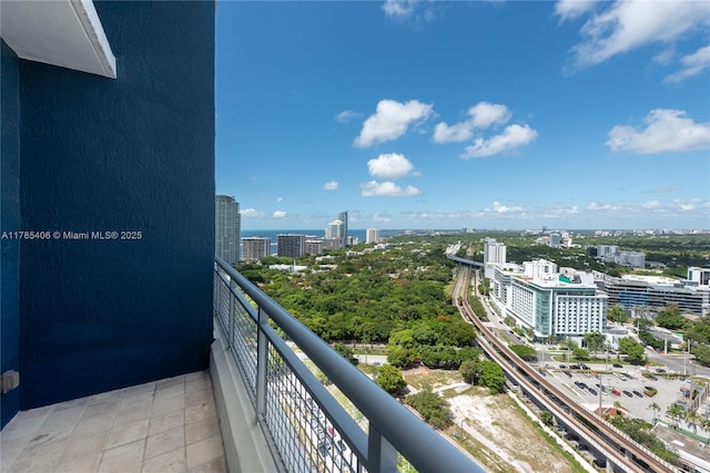 60 SW 13th St Unit 2609, Miami, FL 33130 - balcony featuring a view of city