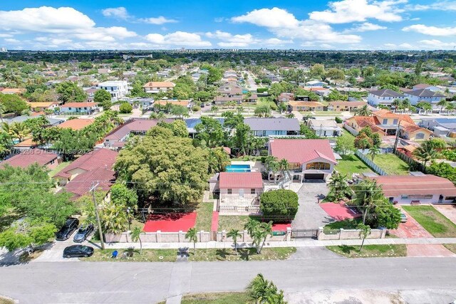 drone / aerial view