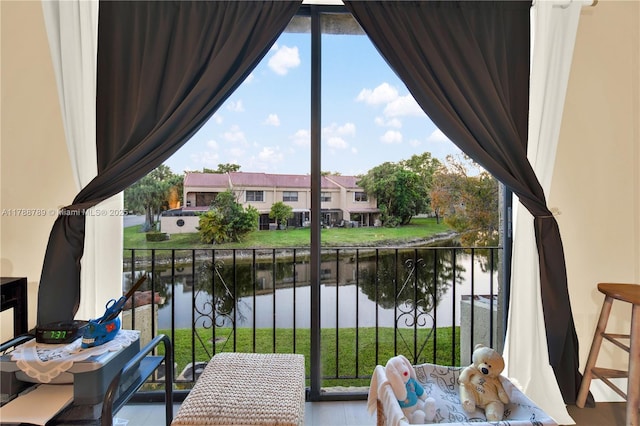 3904 Estepona Ave Unit 8D2, Doral, FL 33178 - balcony with a water view