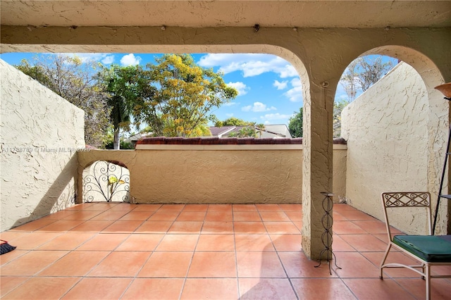 3904 Estepona Ave Unit 8D2, Doral, FL 33178 - view of patio featuring a balcony