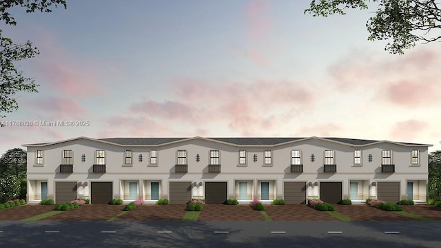 multi unit property featuring stucco siding