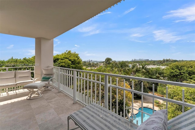 2000 Towerside Ter Unit 702, Miami, FL 33138 - view of balcony