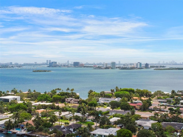 2000 Towerside Ter Unit 702, Miami, FL 33138 - bird's eye view featuring a water view and a city view