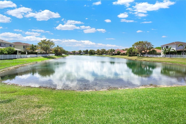 20656 SW 89th Ave, Cutler Bay, FL 33189 - property view of water with fence and a residential view