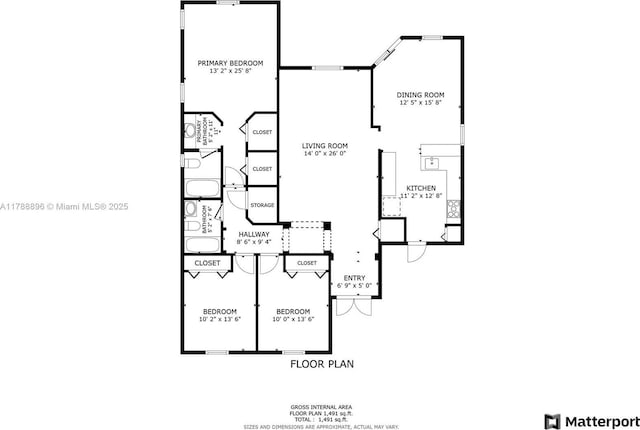 20656 SW 89th Ave, Cutler Bay, FL 33189 - plan