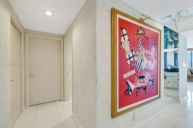 3000 Island Blvd Unit 706, Aventura, FL 33160 - hallway featuring tile patterned flooring