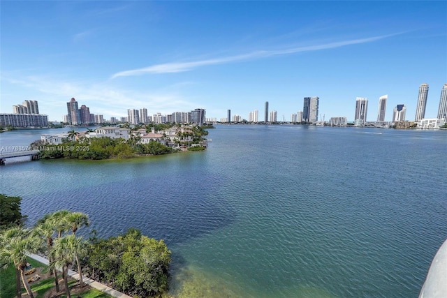 3000 Island Blvd Unit 706, Aventura, FL 33160 - water view with skyline