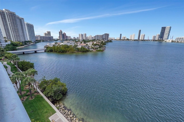 3000 Island Blvd Unit 706, Aventura, FL 33160 - water view with skyline