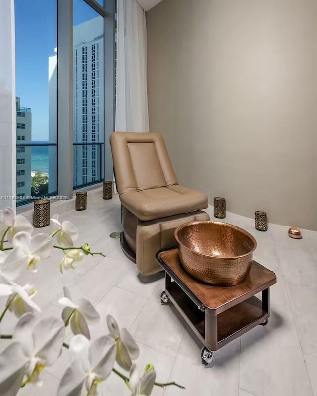 4111 S Ocean Dr Unit 1801, Hollywood, FL 33019 - living area featuring tile patterned floors