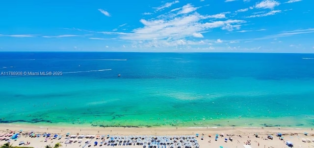 4111 S Ocean Dr Unit 1801, Hollywood, FL 33019 - property view of water with a view of the beach