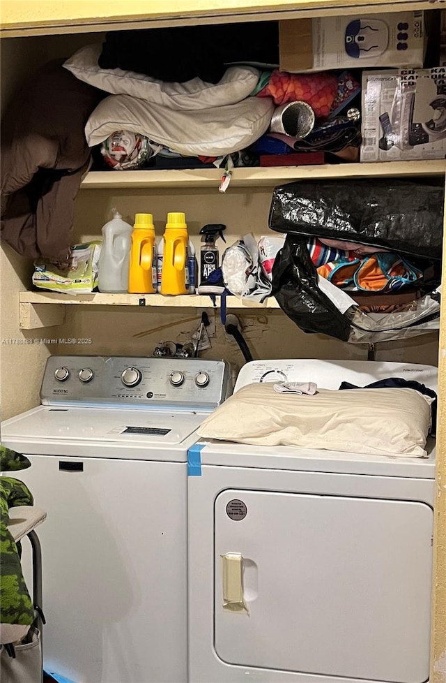 3530 NW 194th Ter, Miami Gardens, FL 33056 - laundry area with separate washer and dryer and laundry area