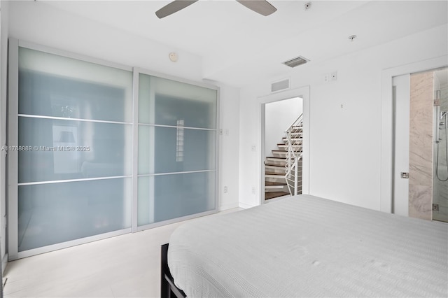 1600 Michigan Ave Unit 7, Miami Beach, FL 33139 - bedroom featuring ceiling fan
