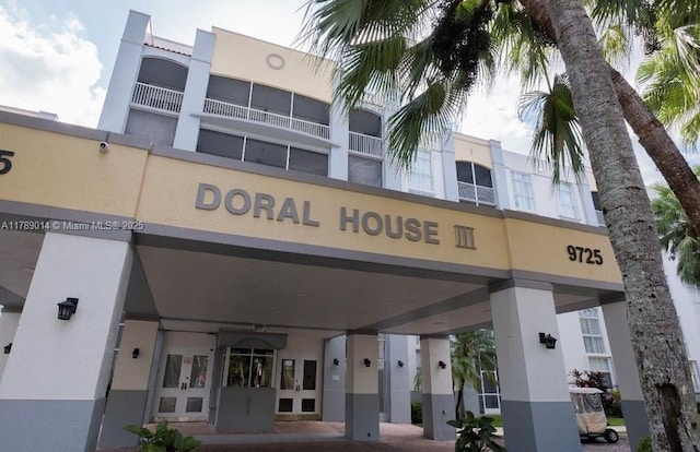 view of building exterior